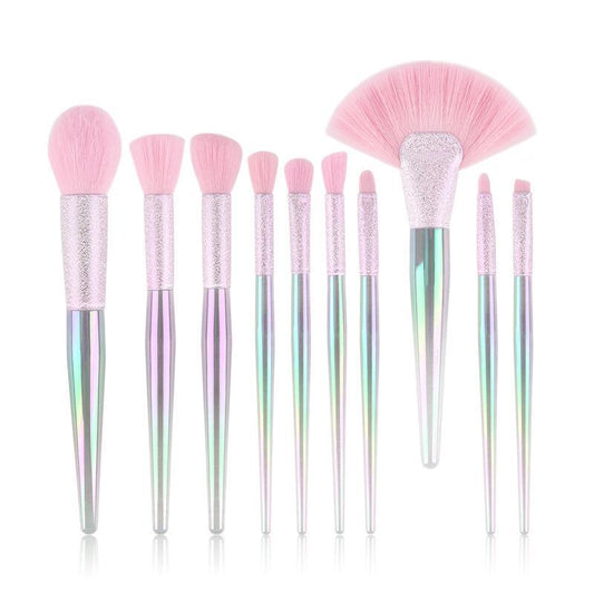 Magical Rainbow Makeup Brush Set
